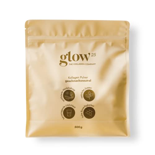 Glow25® Collagen Pulver [500g] -...