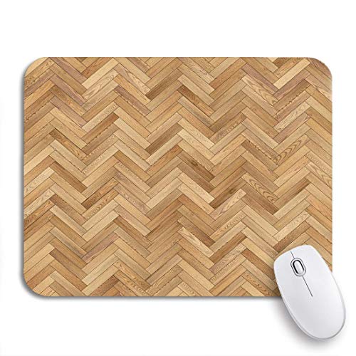 Gaming mouse pad holz fischgrätenmuster...