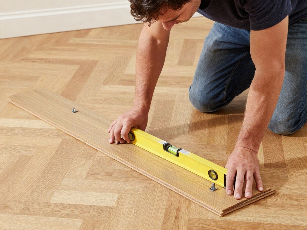 Parkett erste Reihe verlegen