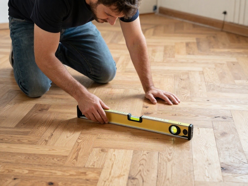 Parkett auf Holzboden