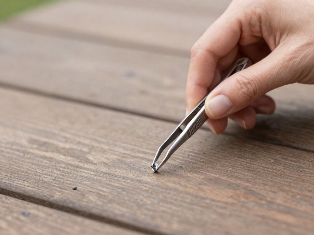 Terrassendielen Splitter