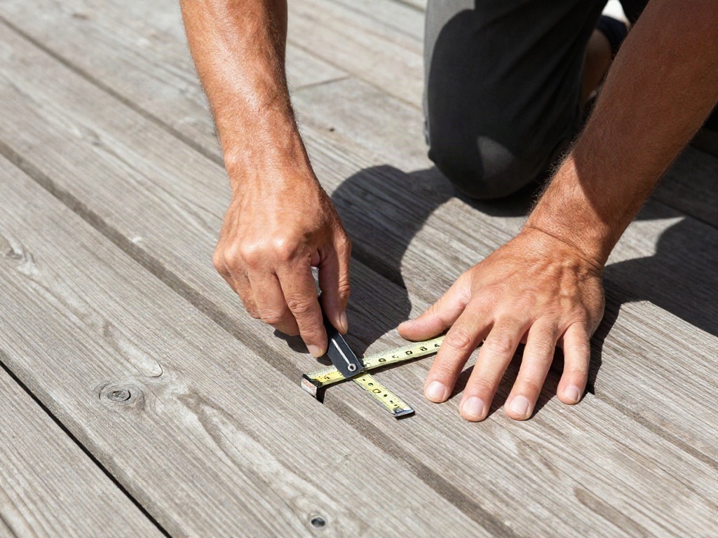 Terrassendielen Abstand
