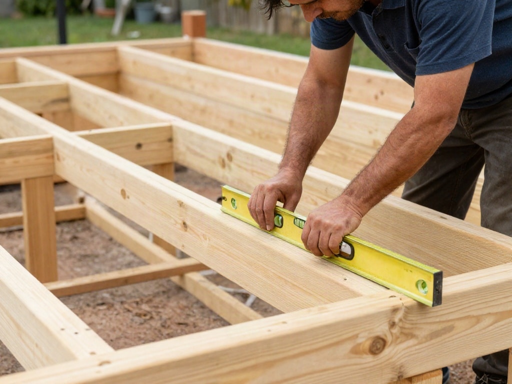 Terrassendielen Unterkonstruktion
